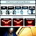Led Headlamp Rechargeable, 2 Pcs Wearable Led Headlight, 600 Lumens 270° Wide Beam Head Flashlight with Waterproof, Red Taillight, 5 Modes for Camping, Night Fishing, Repairing