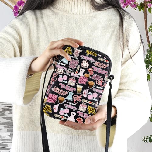 Image of LEVLO Singer Crossbody Bag Music Album Lover Gift Singer Concert Shoulder Bag Music Lover Tour Merchandise