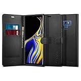 Spigen Wallet S Galaxy Note 9 Case with Foldable Cover and Kickstand Feature for Galaxy Note 9 (2018) - Black