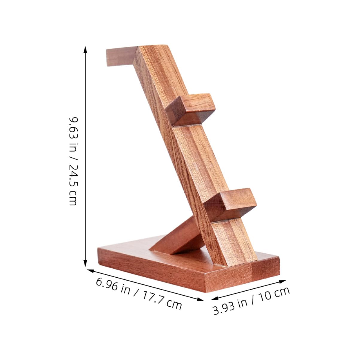 Alipis Supporto per Controller di Gioco in Legno Multifunzionale Organizer da Tavolo per Cuffie e Controller Console Espositore Compatto per Accessori Gaming Portatile e Pratico per