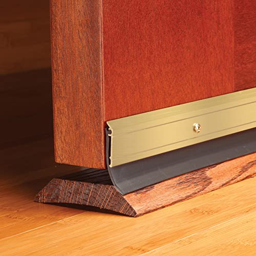 Heavy Duty Door Sweep Exv, 36 Inches, Brite Gold - Md Building Products 05744 #TOP6