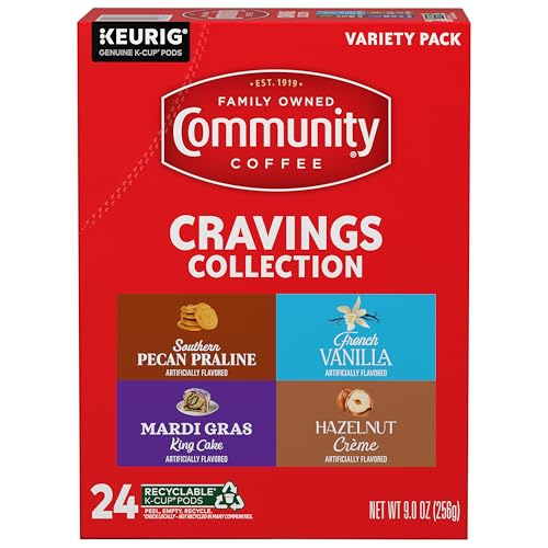 Image of Community Coffee Cravings Collection Variety Pack, 24 ct K-Cup Pods (Pack of 1)