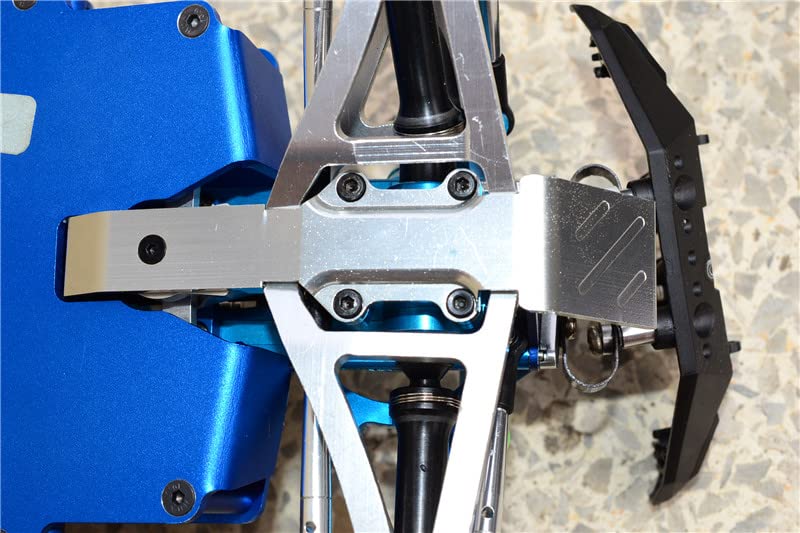 GPM for Traxxas 1/16 Mini E-Revo, Mini Slash Aluminum Front Skid Plate - 1Pc Green