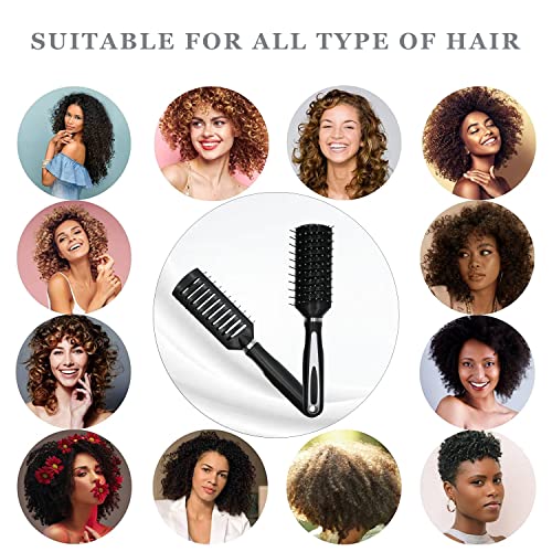 Professional Vented Paddle Hairbrush, Detangle Hair Brush for Women, Men and Kids for Long Thick Curly Dry and Wet Hair Care Brush 23cm - Image 6