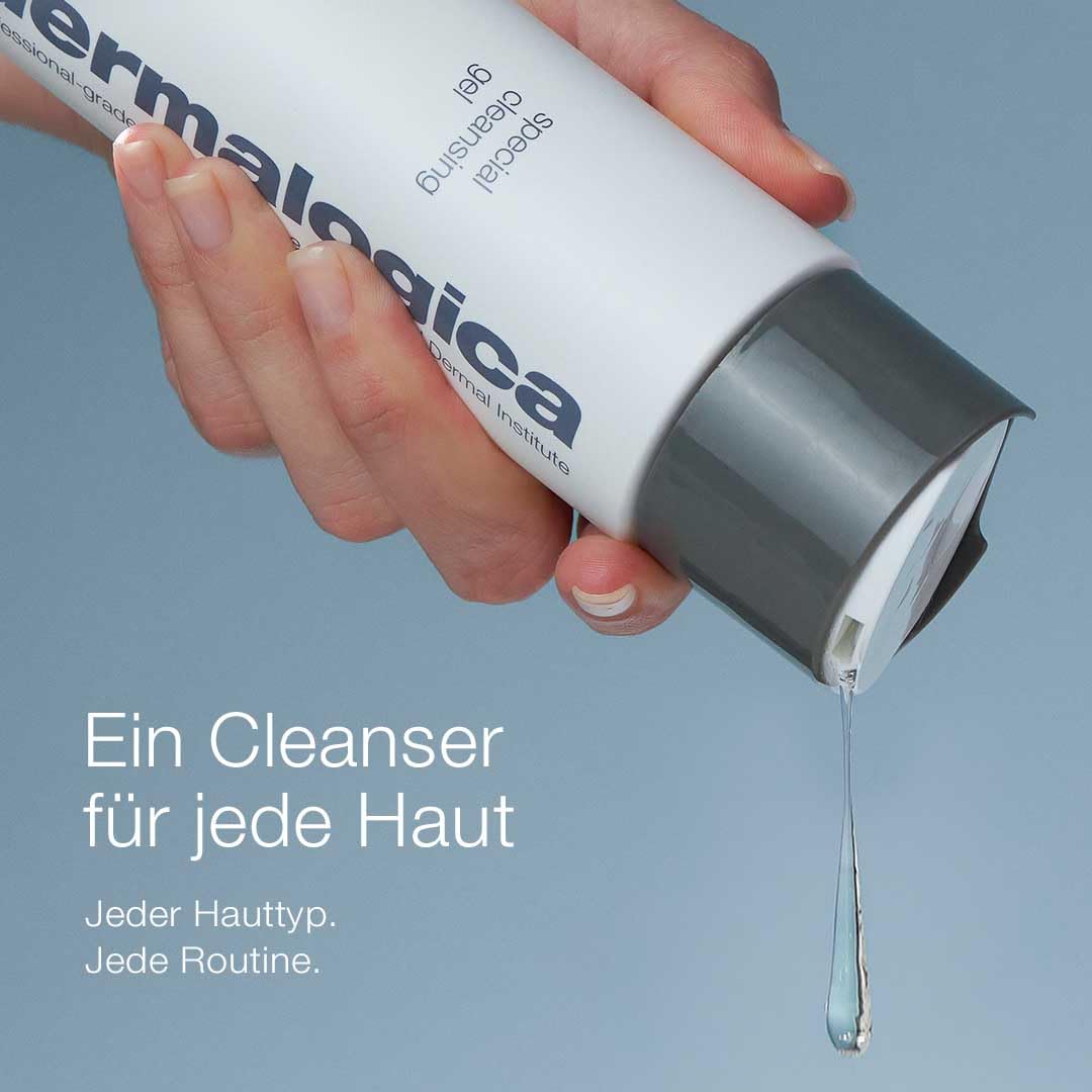 Dermalogica Special Cleansing Gel Gesichtsreiniger 500ml Nachfüllen | Seifenfreier, schäumender Reiniger, der Unreinheiten entfernt, ohne die Haut auszutrocknen.