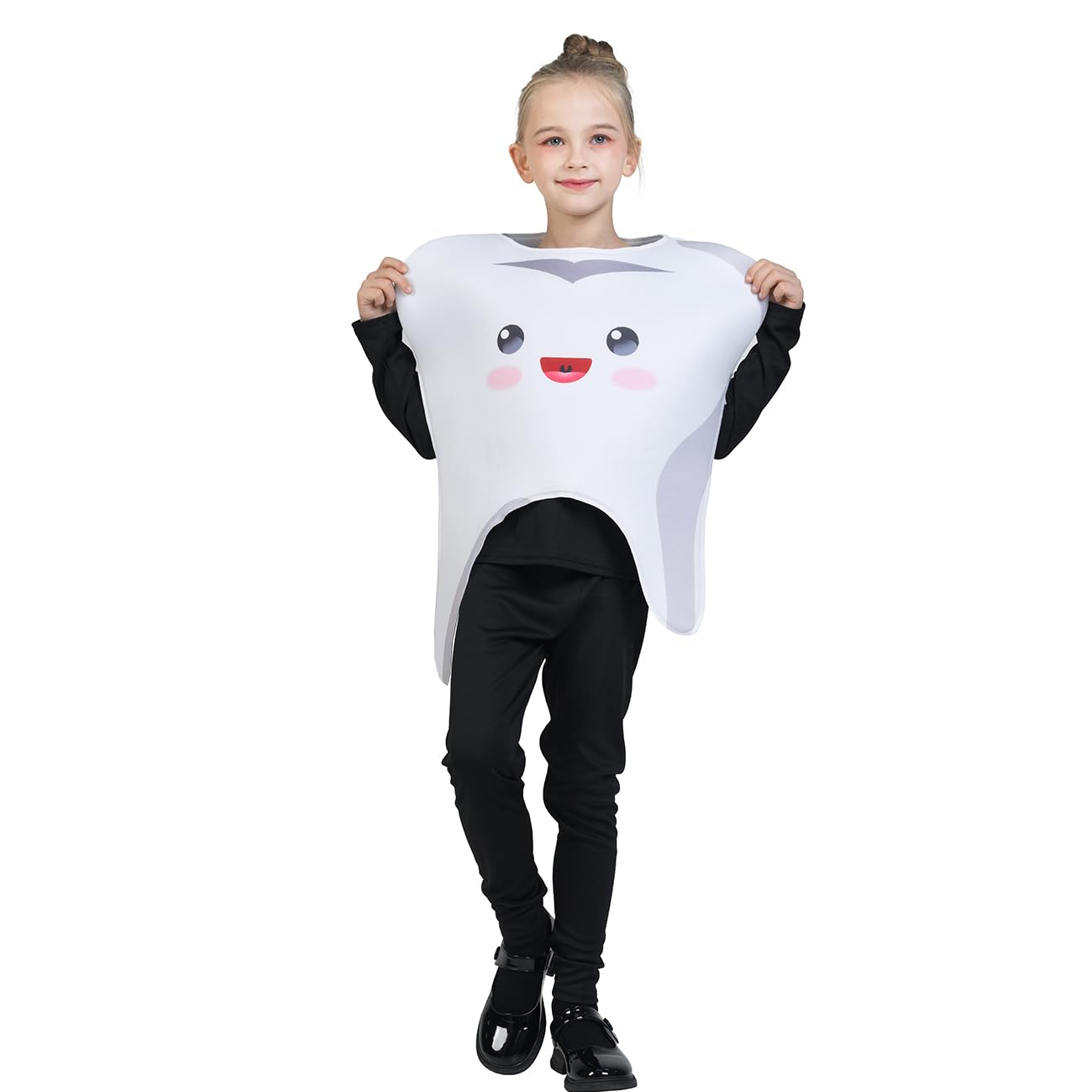 SEA HARE Kids Fun Happy Teeth Role Play Costume, White