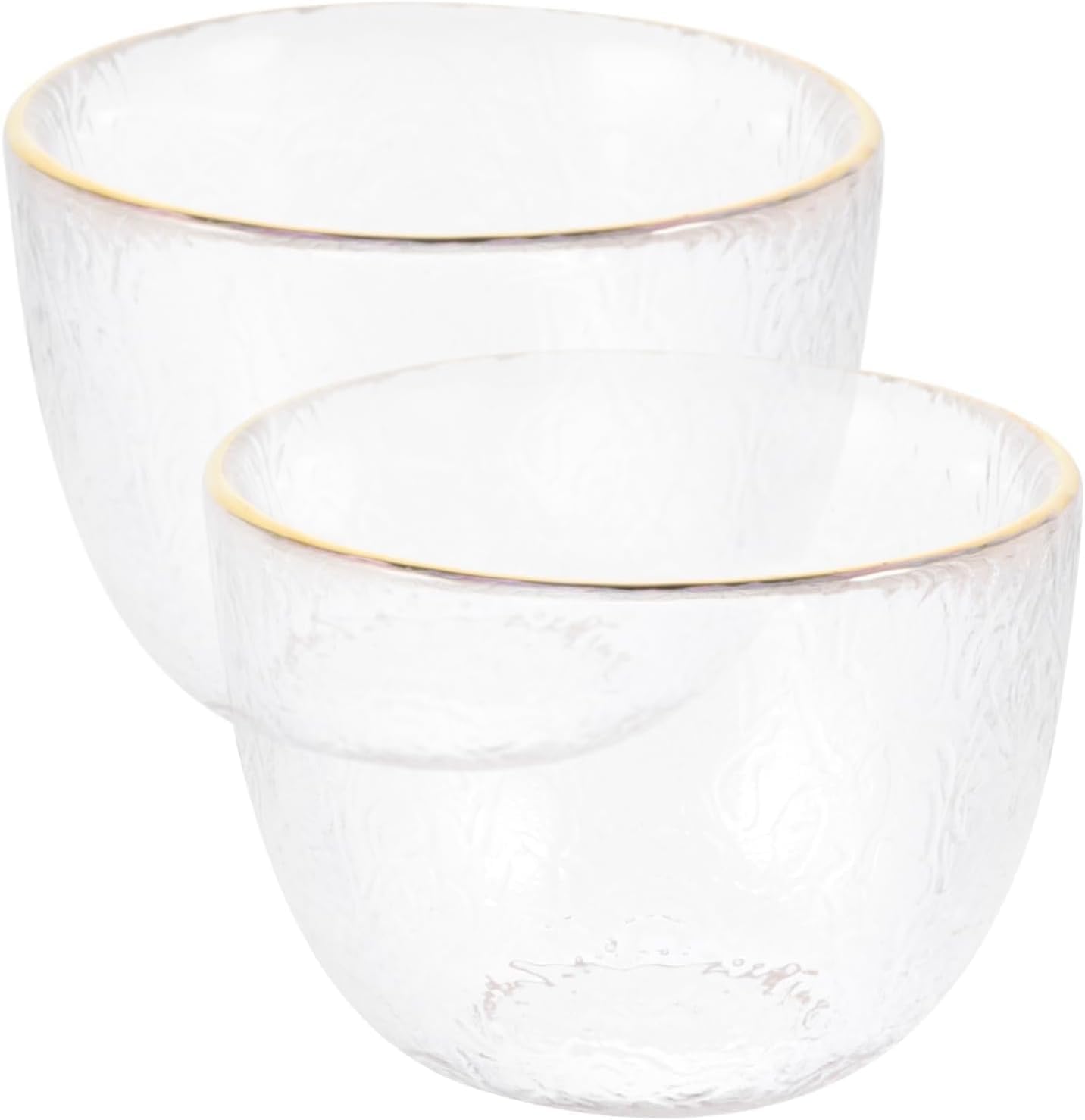 Ensemble de Tasses à saké, Tasse à saké Japonaise, 2 pièces, Ensemble de Vaisselle Japonaise, Tasses à café Transparentes, Ensemble de Vaisselle Vintage, Verres à café, t，