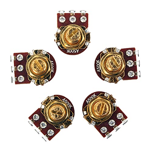Potentiomètre 500K Guitare Pack 5 - Les Beatles, Paul McCartney, John Lennon, RIngo Starr, George Harrison Potentiomètre 500K Guitare Pack 5 – Image 3