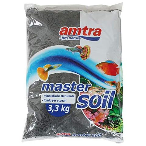 Croci Amtra A3002264 Master Soil Black, 3.3 kg - Fondo mineral natural con nutrientes a largo plazo Cover