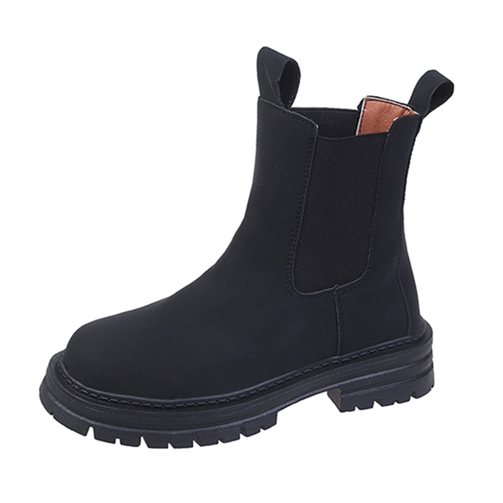 Gifyy Winter Boots For Women Chunky Platform Ankle Boots Women