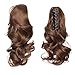 Ponytail Extension Extensiones de Cabello Natural Clip Coleta Sintética Coletero Pelo Postizo...