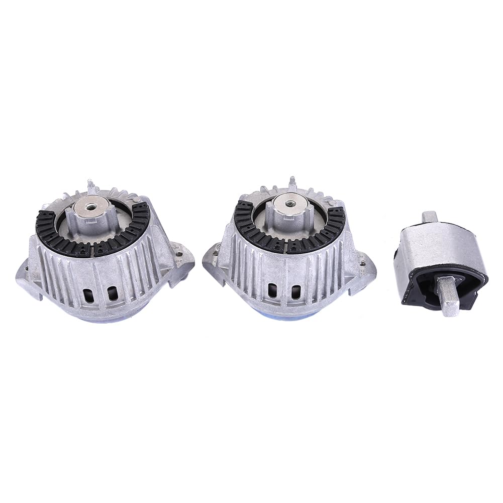 2x Supporto Motore e 1x Supporto Cambio Compatibile per C E CLK W204 W212 A2042400217 Supporto Motore Supporto Cambio