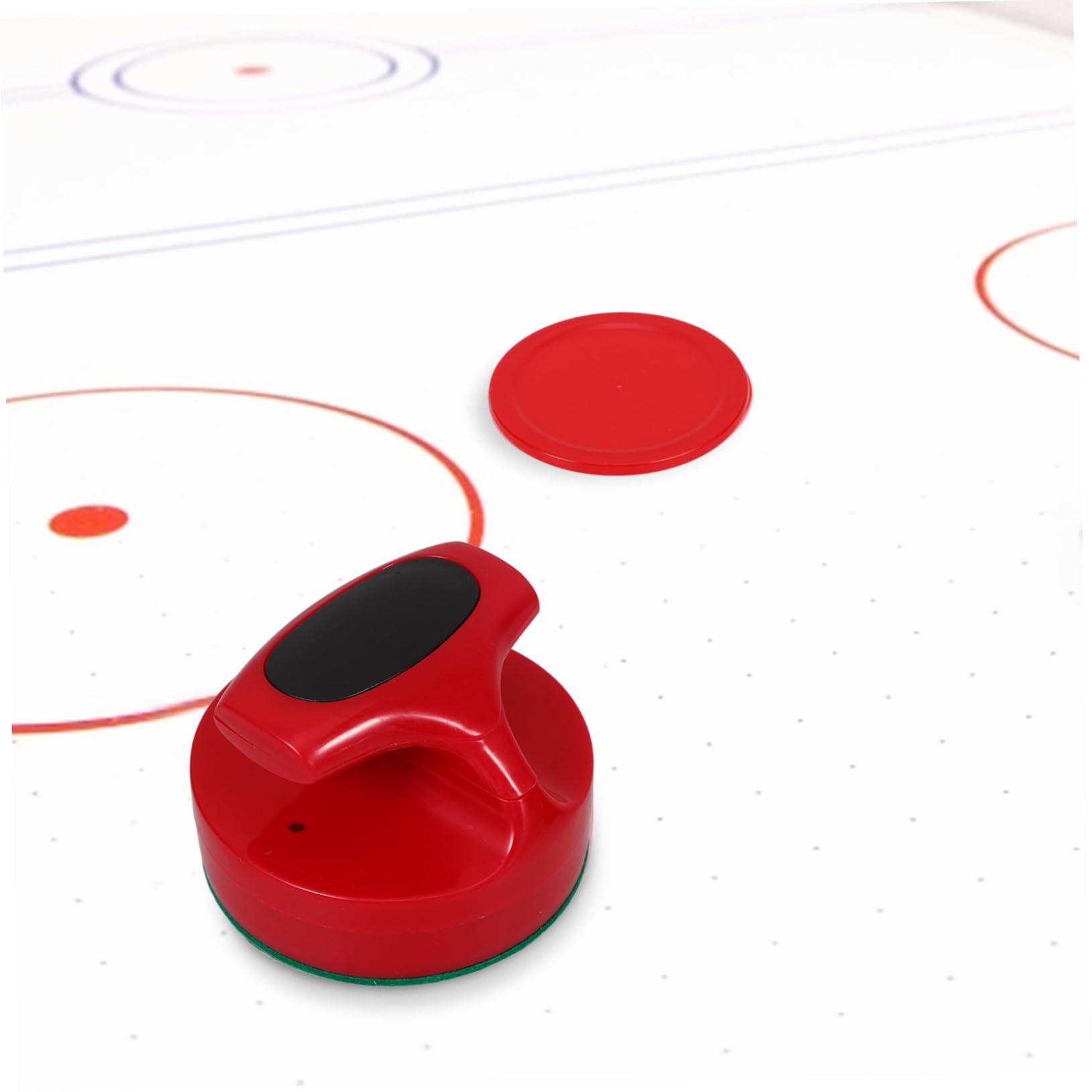 FAVOMOTO 2 Sets Replacement Hockey Paddles Pucks Ice Hockey Table Hockey Pushers Set Easy to Use