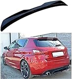 ★ Rendimiento superior: el spoiler reduce la resistencia al empujar el aire alrededor del automóvil, lo que ayuda a que el automóvil mantenga la tracción a velocidades muy altas. Estabilidad mejorada del vehículo.