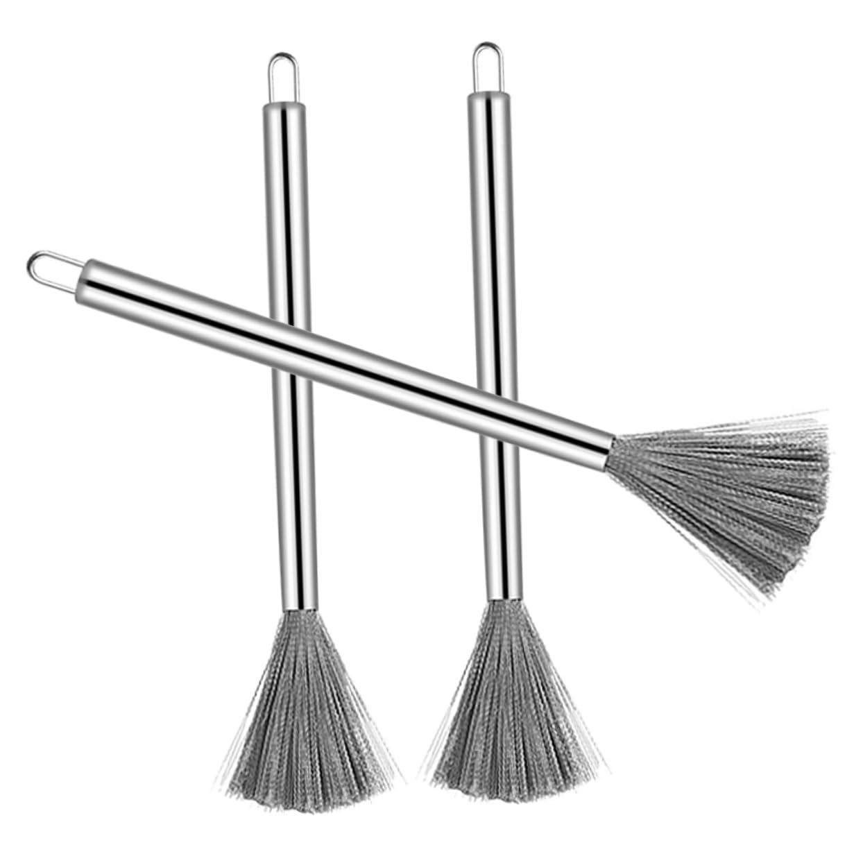Sosoport 5 Series Cepillo De Limpieza De La Cocción Cepillo para Limpiar Ollas Cepillo De Cocina Cepillo De Plato De Cocina Cepillo De Limpieza para Cocina Acero Inoxidable 3 Piezas X 5