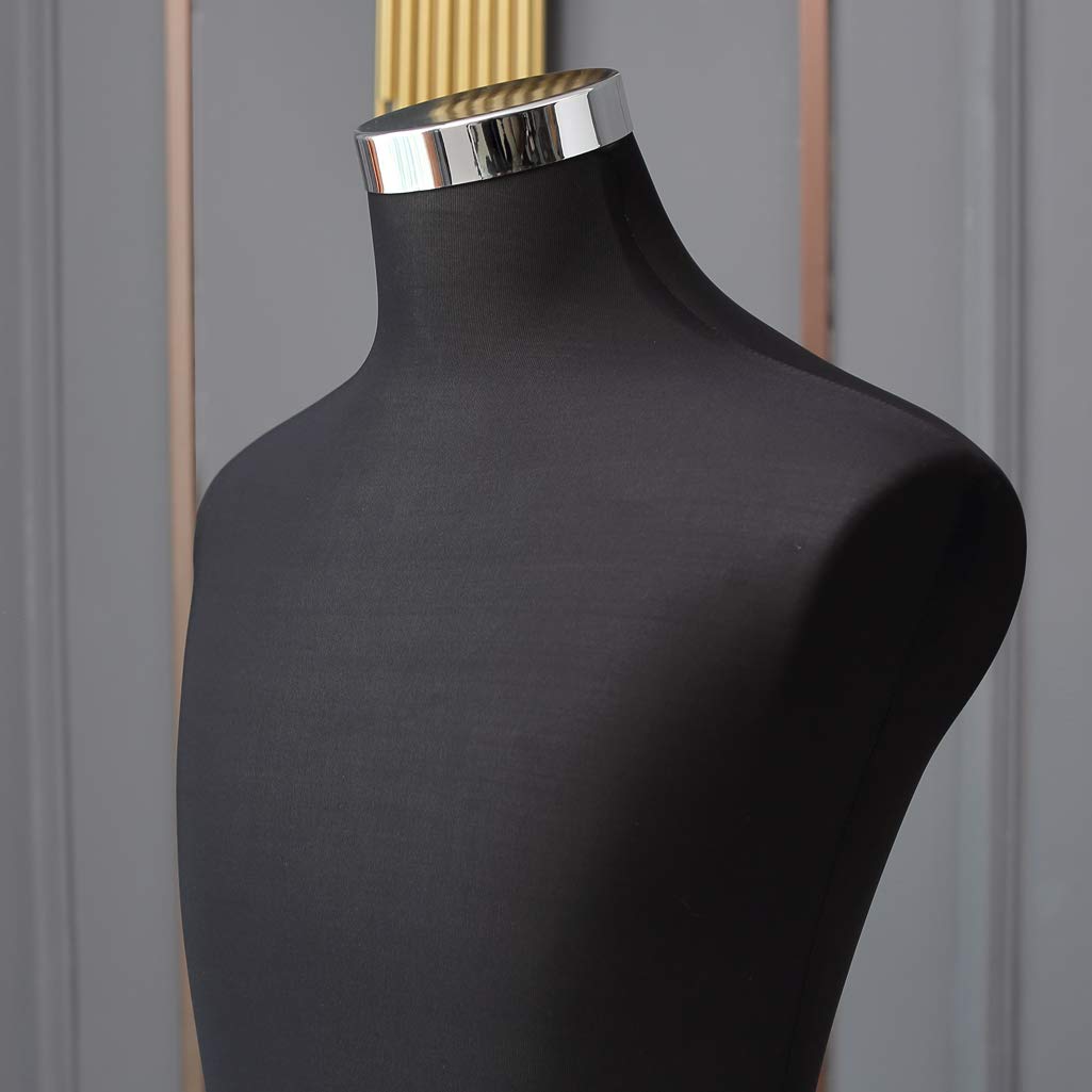 Loywe Schneiderpuppe Herrenbüste Büste Torso Gr.46/48 | LW6001S(Herrnbüste Schwarz)