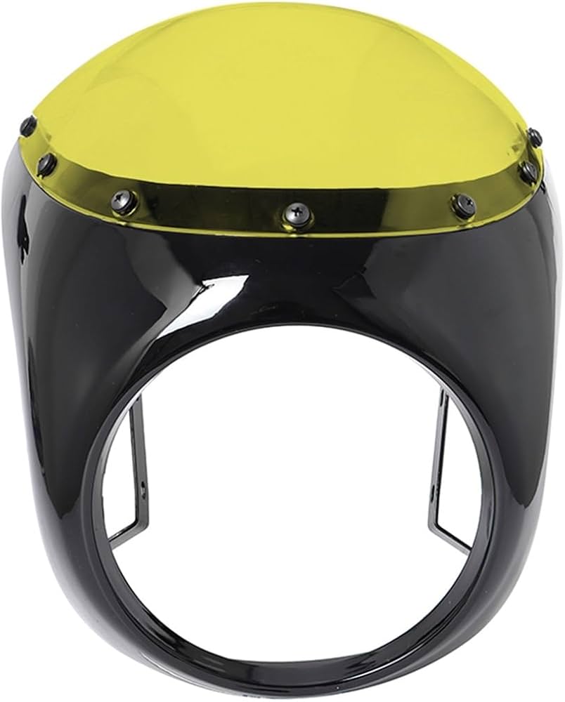 Amazon | バイク スクリーン 風防 ユニバーサル 7 インチレトロヘッド Amazon | バイク スクリーン 風防 ユニバーサル 7 インチレトロヘッド