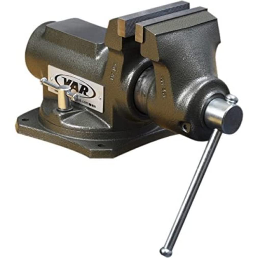 Shimano Unisex Mehrfarbig Var Var Profi-Schraubstock 125Mm Für Werkbankmontage