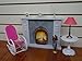 Gloria Fireplace Play Set for dolls and dollhouse furniture