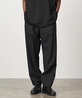 Amazon | [ATON] （エイトン） WOOL TROPICAL | TAPERED EASY PANTS