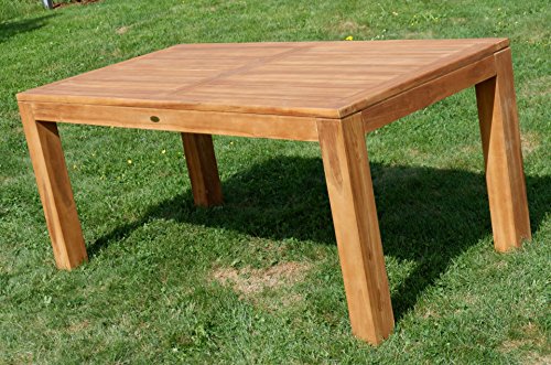 ASS Wuchtiger Echt Teak Bigfuss Gartentisch 180x90 Holztisch Teaktisch Garten Tisch Holz – Bild 4