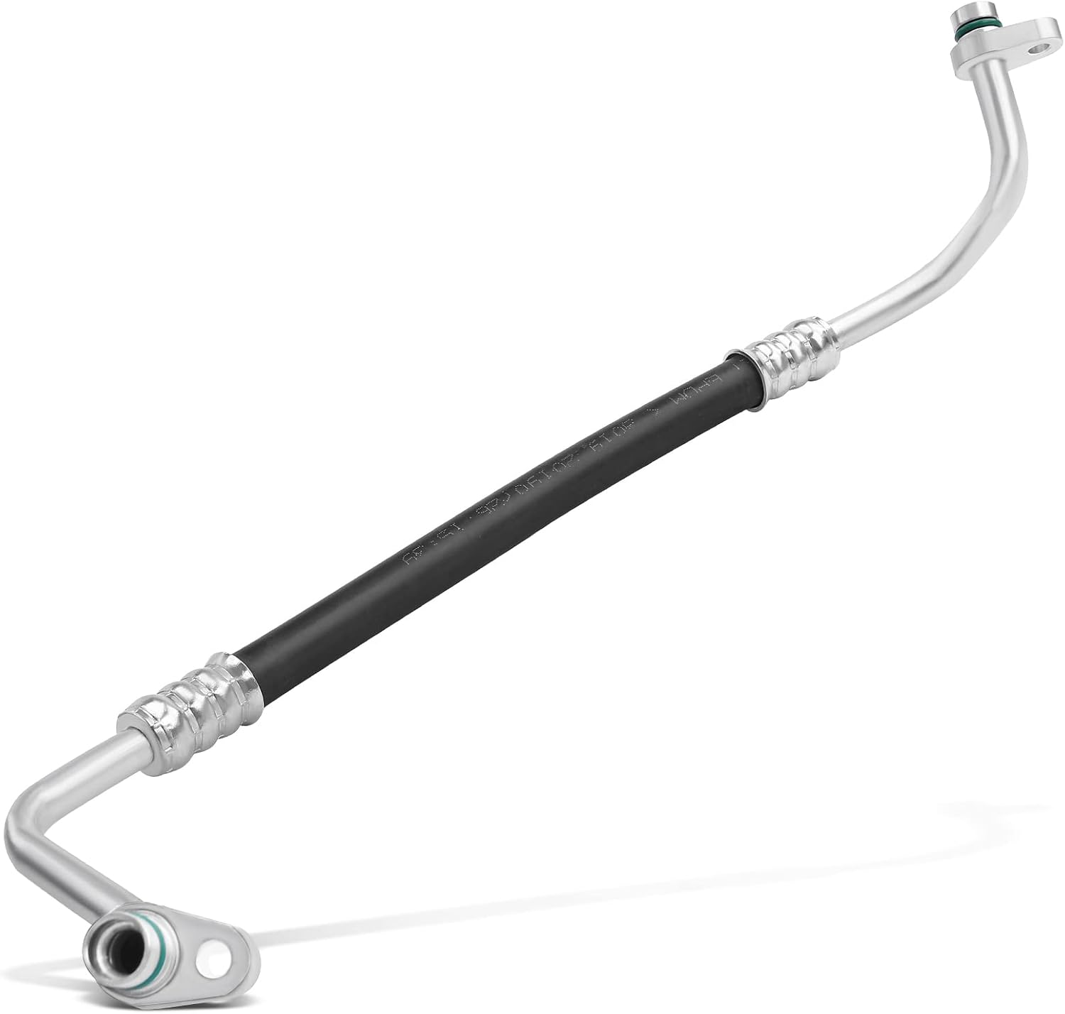 A-Premium A/C Discharge Line Hose Assembly Compatible with Nissan Kicks, 2018 2019, 1.6L, Compressor to Condenser