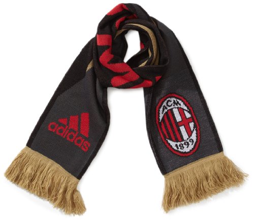 Adidas acm 3s sciarpa ac mailand black/drfogo