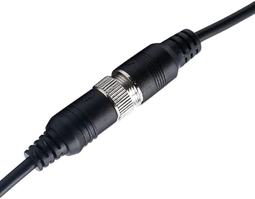 Miniatura 3 de PEN Cable de extensión de aviación de 4 pines para cámara de visión trasera CCTV, camión, remolque, autocaravana, autobús, autocaravana, monitor de