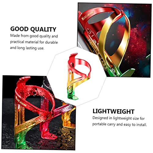 Besportble Cages Water Jug Rack Bike Kettle Holder Mountain Bikes Bottle Cage Bike Bottle Kettle Holder Bike Accessory Bottle Storage Rack Pc Storage Rack Colorful Bike Water Bottle Holder #TOP2