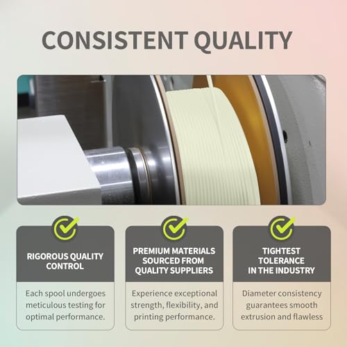 Filamento PLA 1.75 mm para Impresoras 3D - OVERTURE 1 kg (2.2 lb) - +/- 0.02 mm - Compatible con Impresoras FDM. - Fernando Cortés