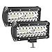 BEAMTRON LED Light Bar 7 Inch 2PCS 240W 24,000LM Led Light Pods Combo Driving Lights Spot Flood Off Road Backup Lights for Trucks Trailer Pickup SUV ATV Jeep RZR Polaris
