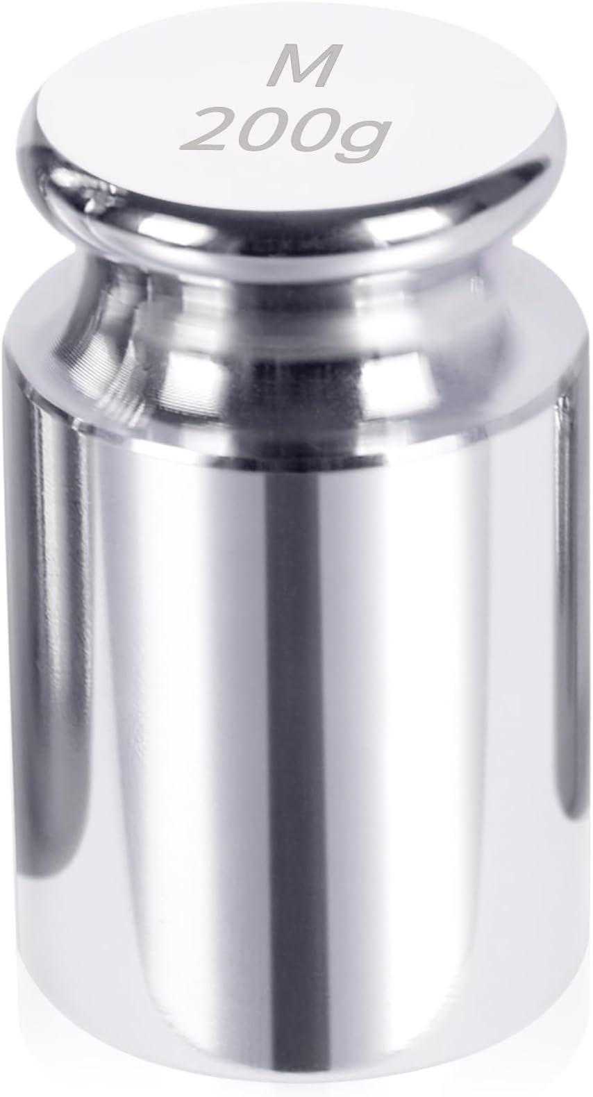 QP Calibration Weights, 200 Gram OIML Class M1 High Precision Scale Weights, Stainless Steel Gram Weights, Chrome Finish, Scale Calibration Weights for Digital Scale, Kitchen Scale, Pocket Scale
