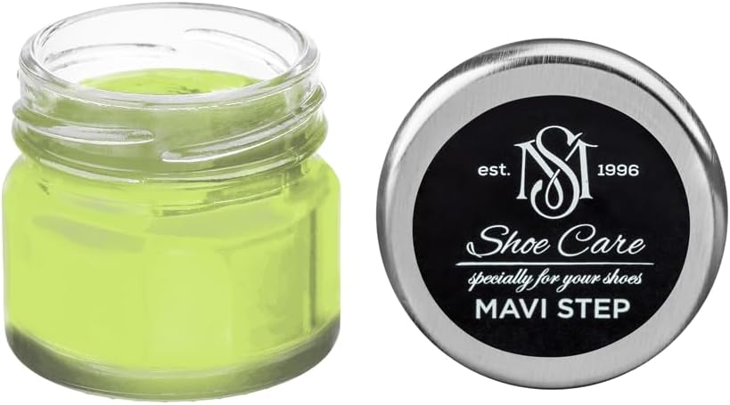 Universal Leather Dye - NCS S 0550-G50Y Bright Apple Green - High Coverage Leather Paint for Shoes, Bags, Canvas & Sneakers by MAVI STEP - 1.70 fl oz / 50 ml