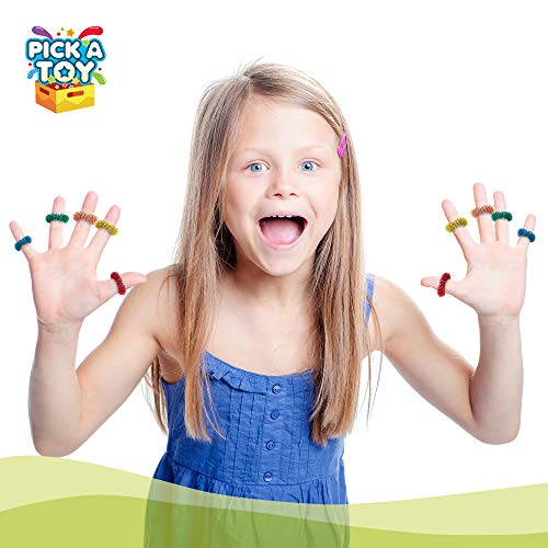 Stress Relief Fidget Sensory Toys Set –10 Small Quiet Metal Antistress Fingers Rings for Men, Women, Adults, Teens & 5+ Children – Ideal for People with OCD, ADHD, ADD & Autism Sensory Desk Games - Image 6