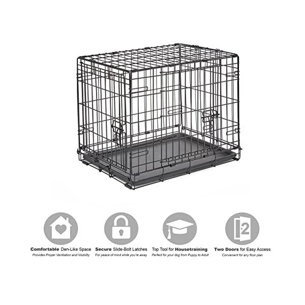 Folding Metal Dog Crate