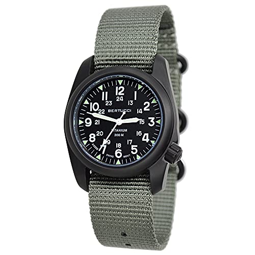 Bertucci Men's A-2T Vintage - Black / Defender Drab Nylon