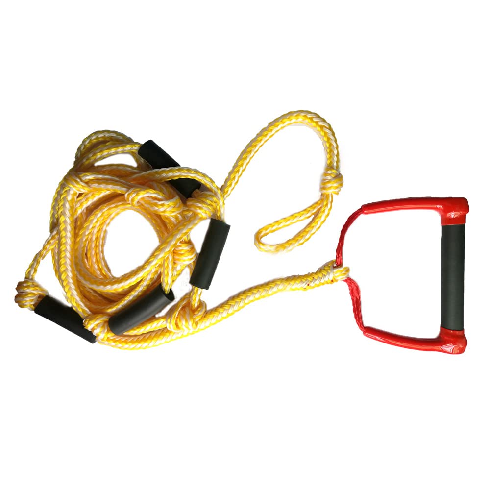 Cuerda de Esquí Acuático 24ft Kneeboarding Wakeboard Cuerda de esquí acuático Arnés de Remolque Cuerda Arnés de esquí acuático Cuerda de Tubo remolcable Cuerda de Remolque (Color : 1 Piece)