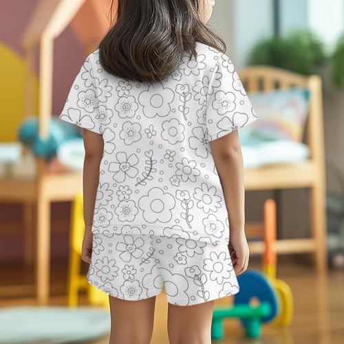 Ensemble de pantalons colorés pour enfants résistant à la chaleur - 3