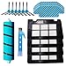 BSDY YQWRFEWYT Kit Accesorios de Recambio para Cecotec Conga Excellence 4090 4490 4690 5090 5490 5690 6090 7090 Robot Aspiradora Filtros Cepillos Mopas