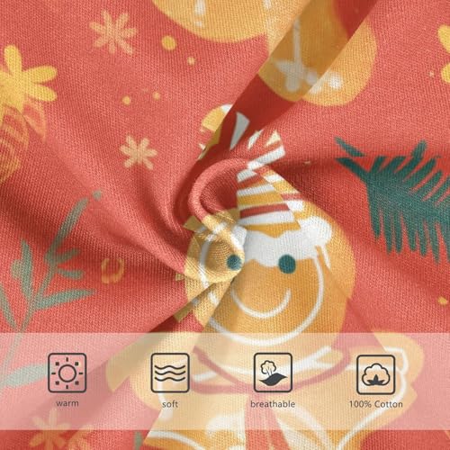 Gingerbread Cookies Toddler Boy Soft Kids Underwear Breathable Undies3