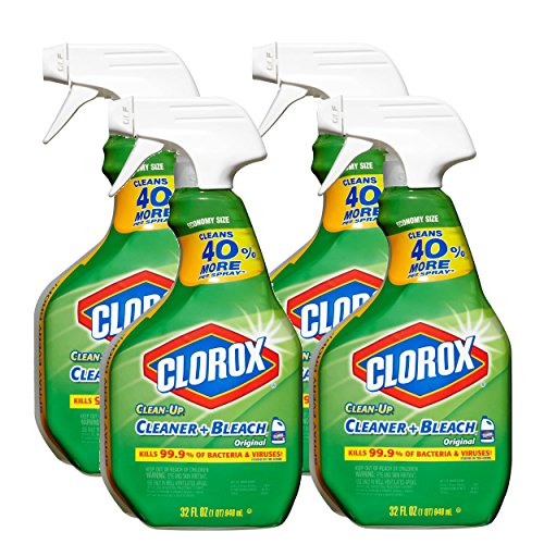 Image of Clorox Clean-Up Cleaner With Bleach Spray Original Scent Trigger Spray, 32 FL OZ (Pack of 4)