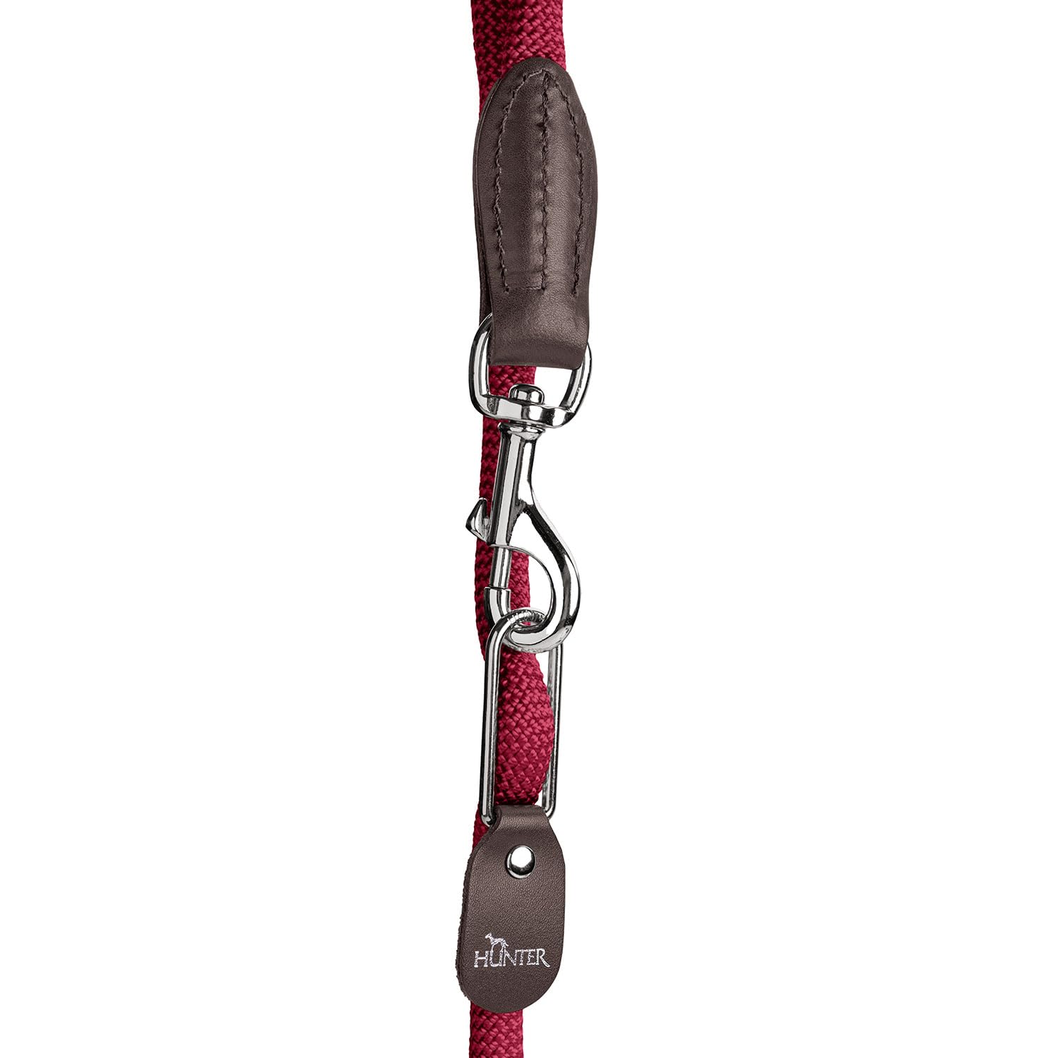 HUNTER Vario Freestyle Dog Lead Colour: Bordeaux, Infinitely Adjustable Length, Robust & Non-Slip Rope - Image 3