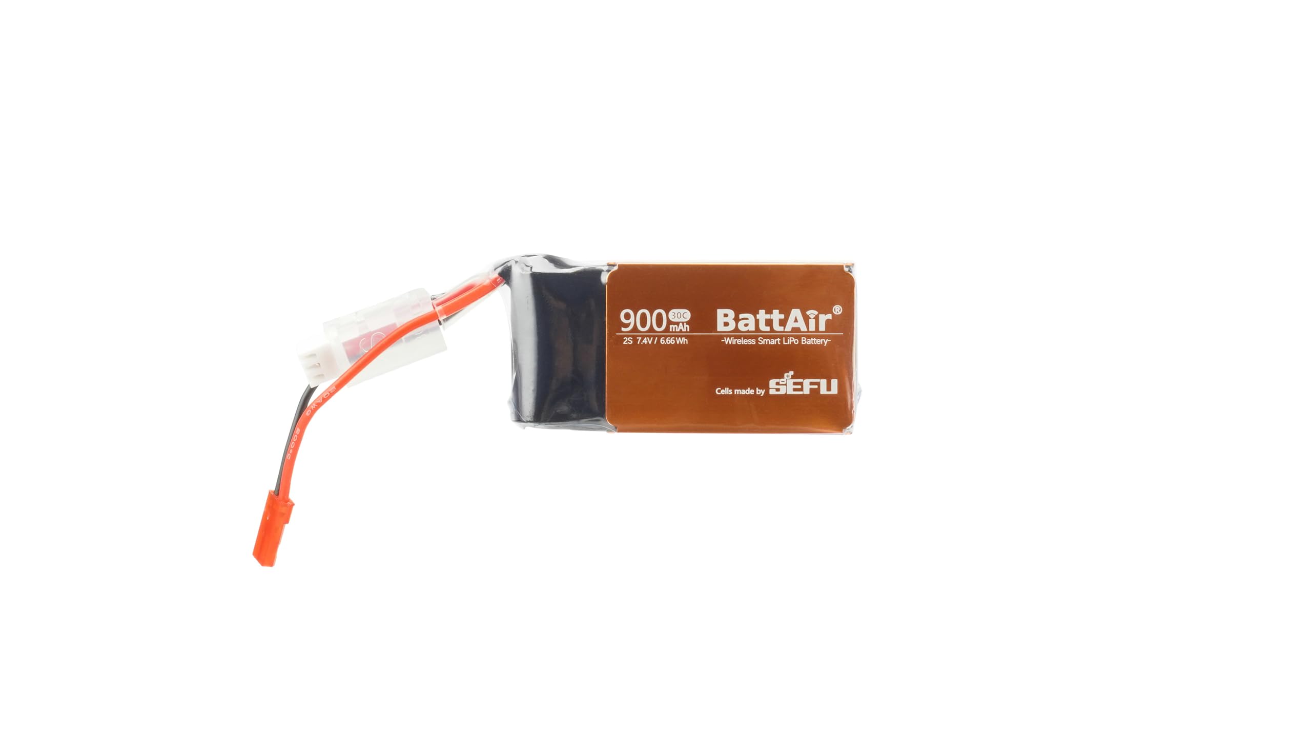 ISDT BattAir Smart Battery for RC Car, 2S 900mAh 25C for RC Plane