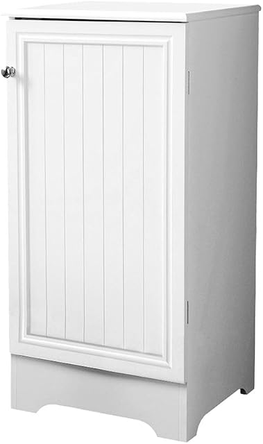 Premier Housewares Bathroom Storage White Bathroom Storage Cabinet Wood Bathroom Cupboard Bathroom Wall Cabinets Freestanding Tall Bathroom Cabinet