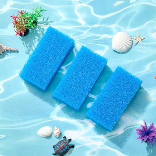 Image of Threlaco 6 Pack Foam Filters Compatible with AquaClear 50 Power Filter, Aquarium Foam Insert, Replacement Sponge Pads for Use in Freshwater & Saltwater Aquarium