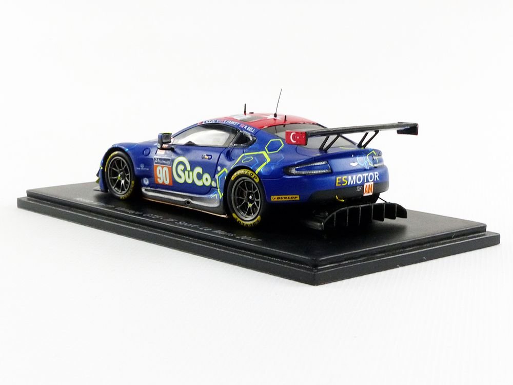 Spark Aston Martin Vantage GTE LM 2017年 Spark Model 1/43 Aston Martin Vantage GTE Le Mans 2017