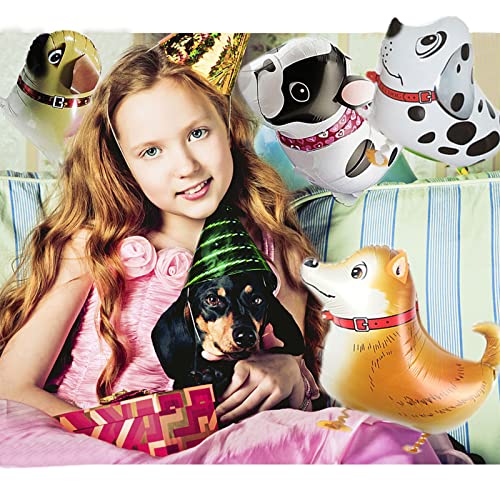 Sotogo 14 Pieces Walking Animal Balloons Pet Dog Balloons Dog Balloon Air Walkers, Kids Gift Birthday Party Décor #TOP5