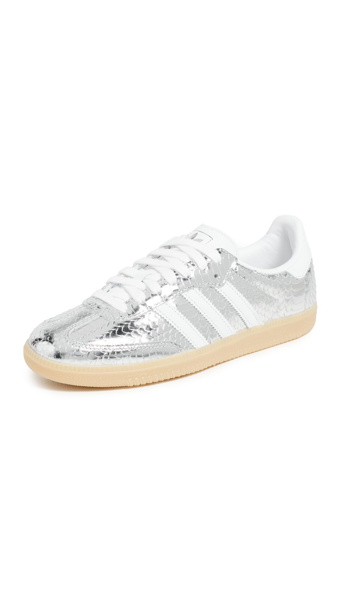 Photo 1 of adidas Women's Samba OG W Silver met.FTWR White/Gum 3 5 US