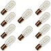 Industrial Performance 15T7DC 130V, 15 Watt, T7, Bayonet (BA15D) Base Tubular Light Bulb (10 Bulbs)