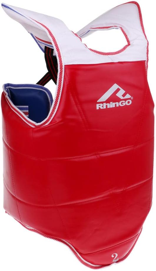 Baosity Unisex Taekwondo Chest Guard Martial Art Chest Body Protector Vest Armour for MMA, Muay Thai, Boxing, Sanda, Training and Competition : Sports & Outdoors